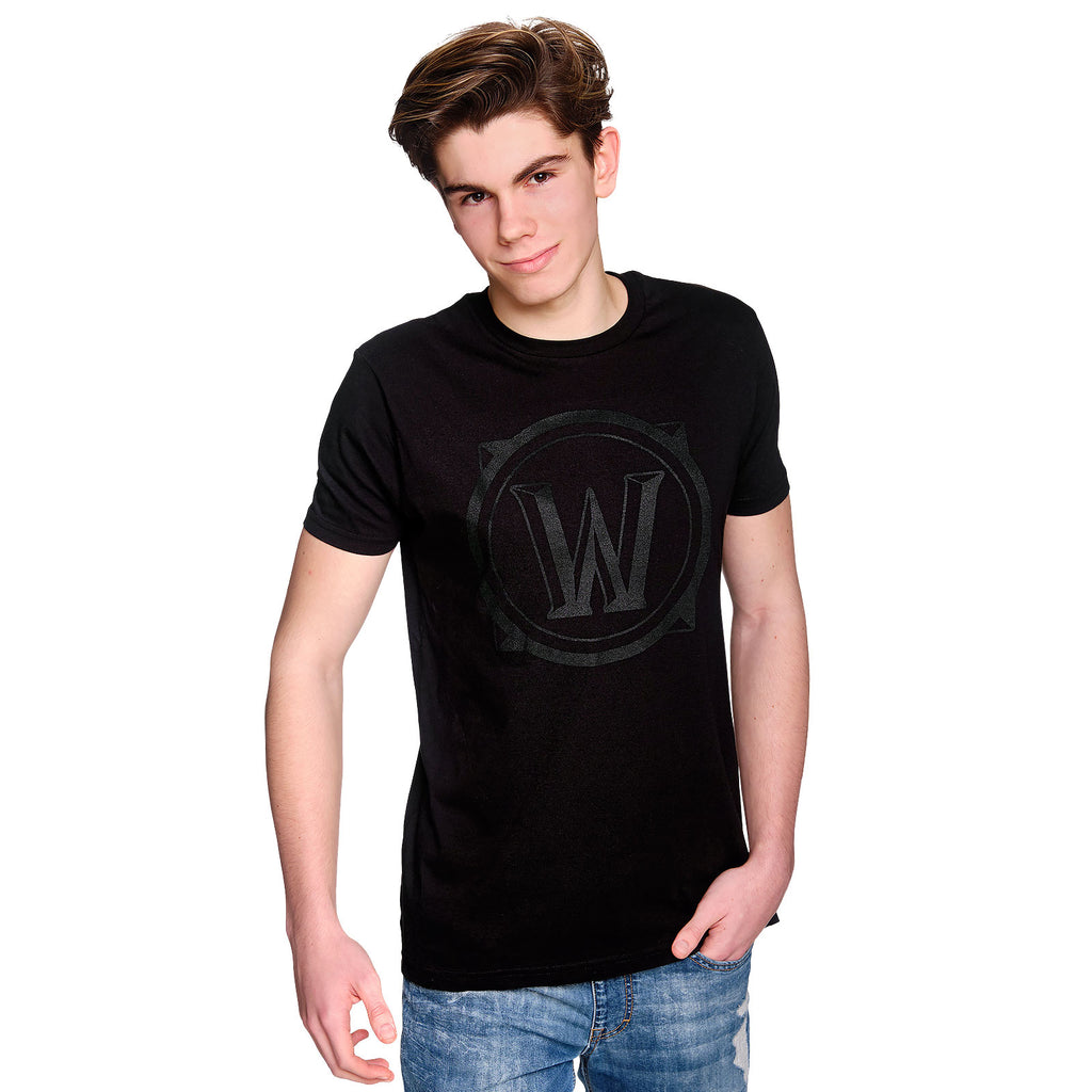 Produktbild World of Warcraft - Black Icon T-Shirt schwarz