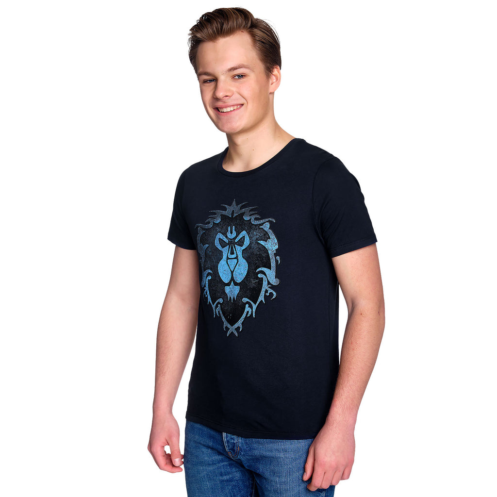 Produktbild World of Warcraft - Alliance Logo T-Shirt blau
