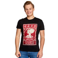 Produktbild Super Mario - Yoshi Here We Go Poster T-Shirt schwarz