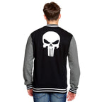 Produktbild Punisher - Skull College Jacke schwarz-grau