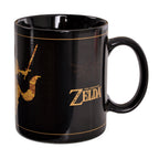 Produktbild Zelda - Map Silhouette Thermoeffekt Tasse