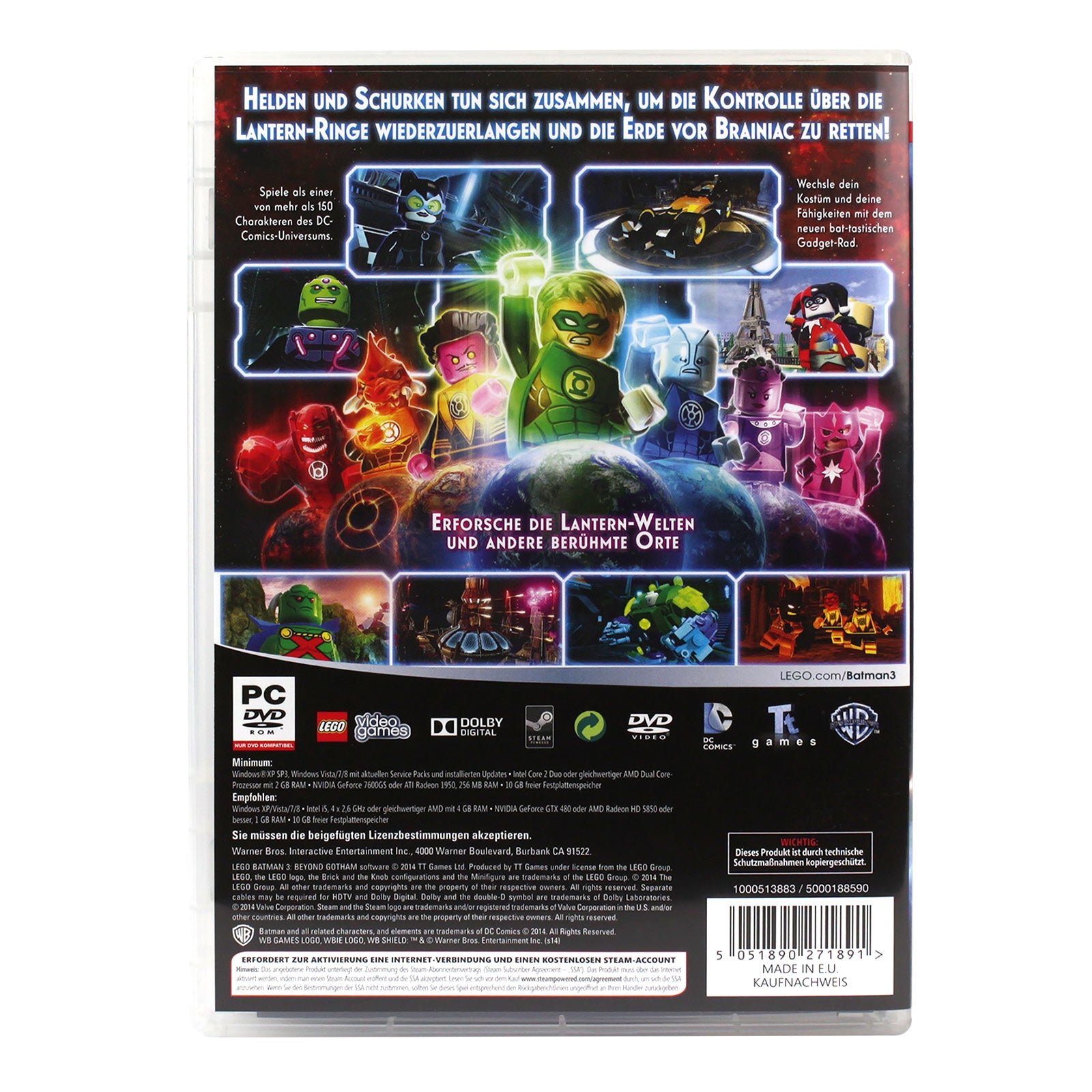 Produktbild Batman 3 Lego Jenseits von Gotham PC-Spiel