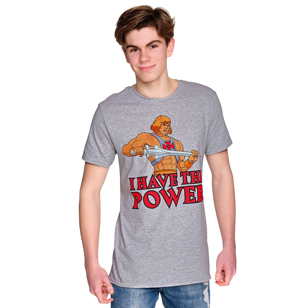 Produktbild Masters of the Universe - He-Man Power T-Shirt grau