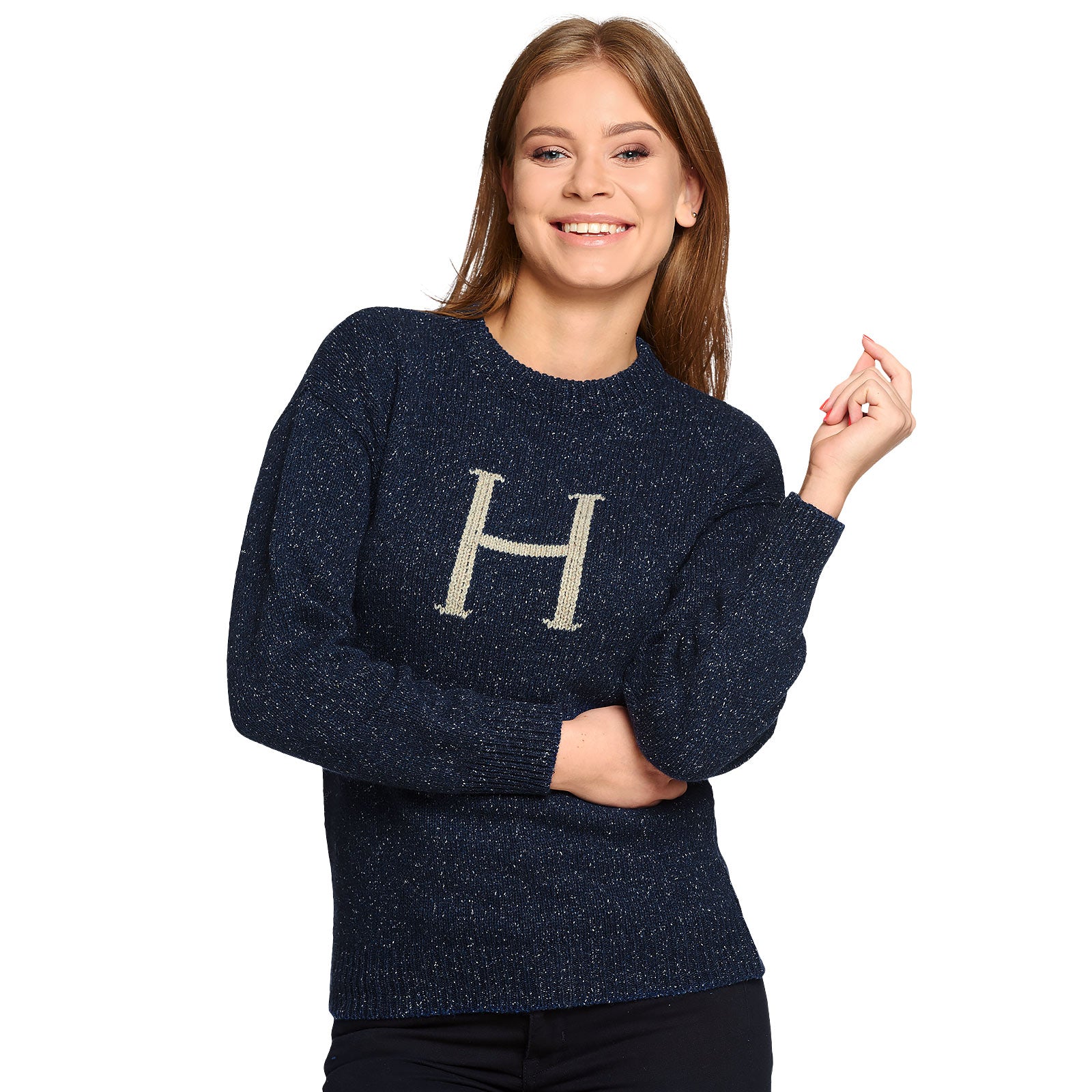Produktbild Harry Potter - H for Harry Strickpullover blau
