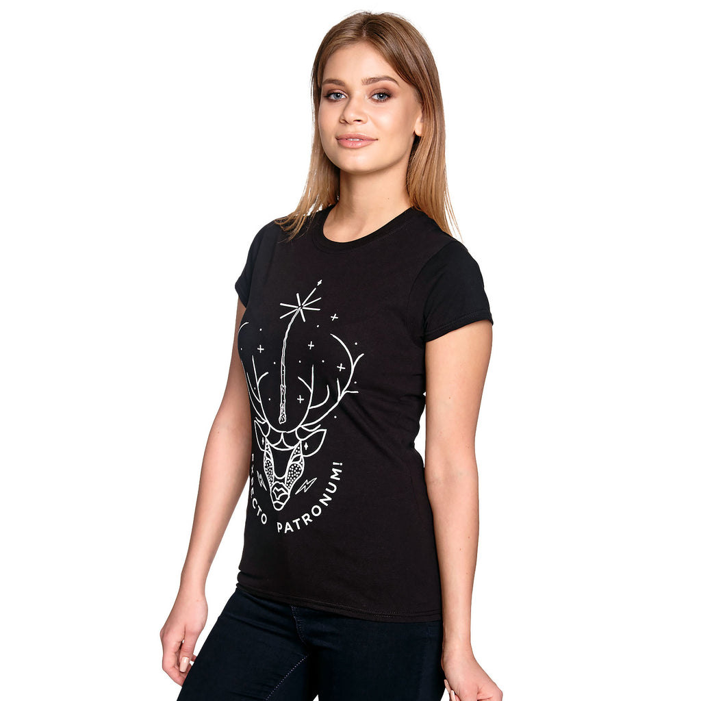 Produktbild Harry Potter - Expecto Patronum T-Shirt Damen schwarz