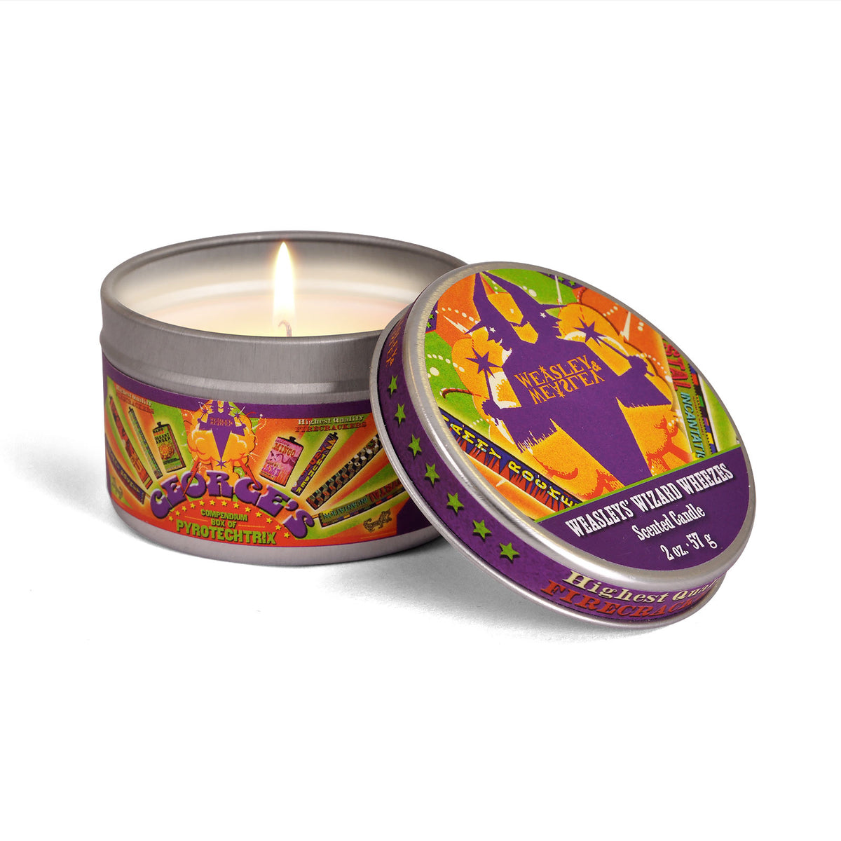 Produktbild Weasleys Zauberhafte Zauberscherze Duftkerze Minze - Harry Potter