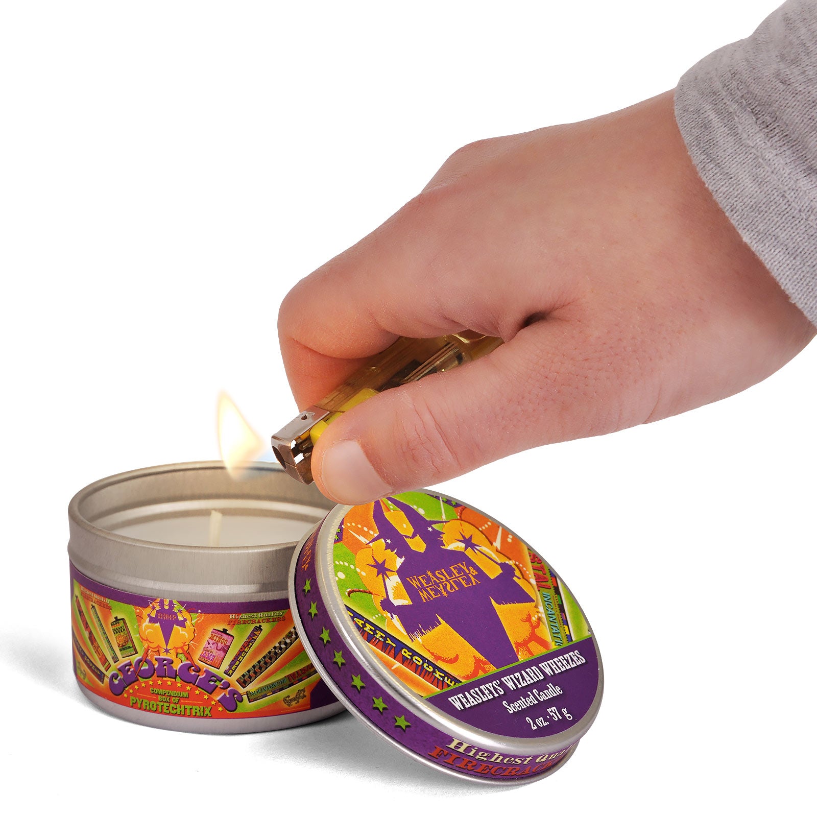 Produktbild Weasleys Zauberhafte Zauberscherze Duftkerze Minze - Harry Potter