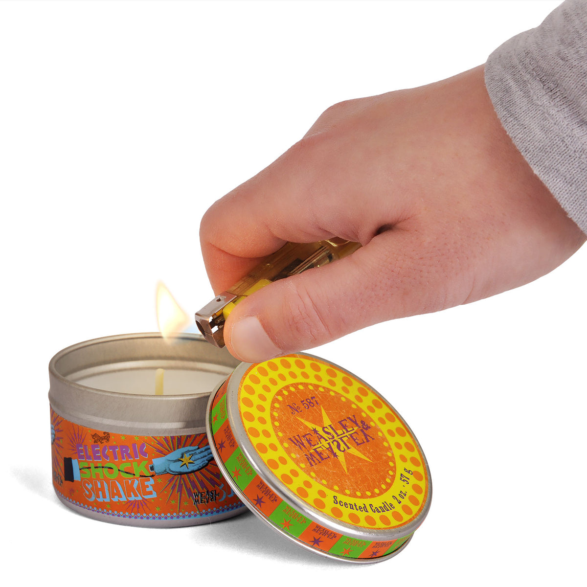 Produktbild Weasleys Zauberhafte Zauberscherze Duftkerze Zimt - Harry Potter