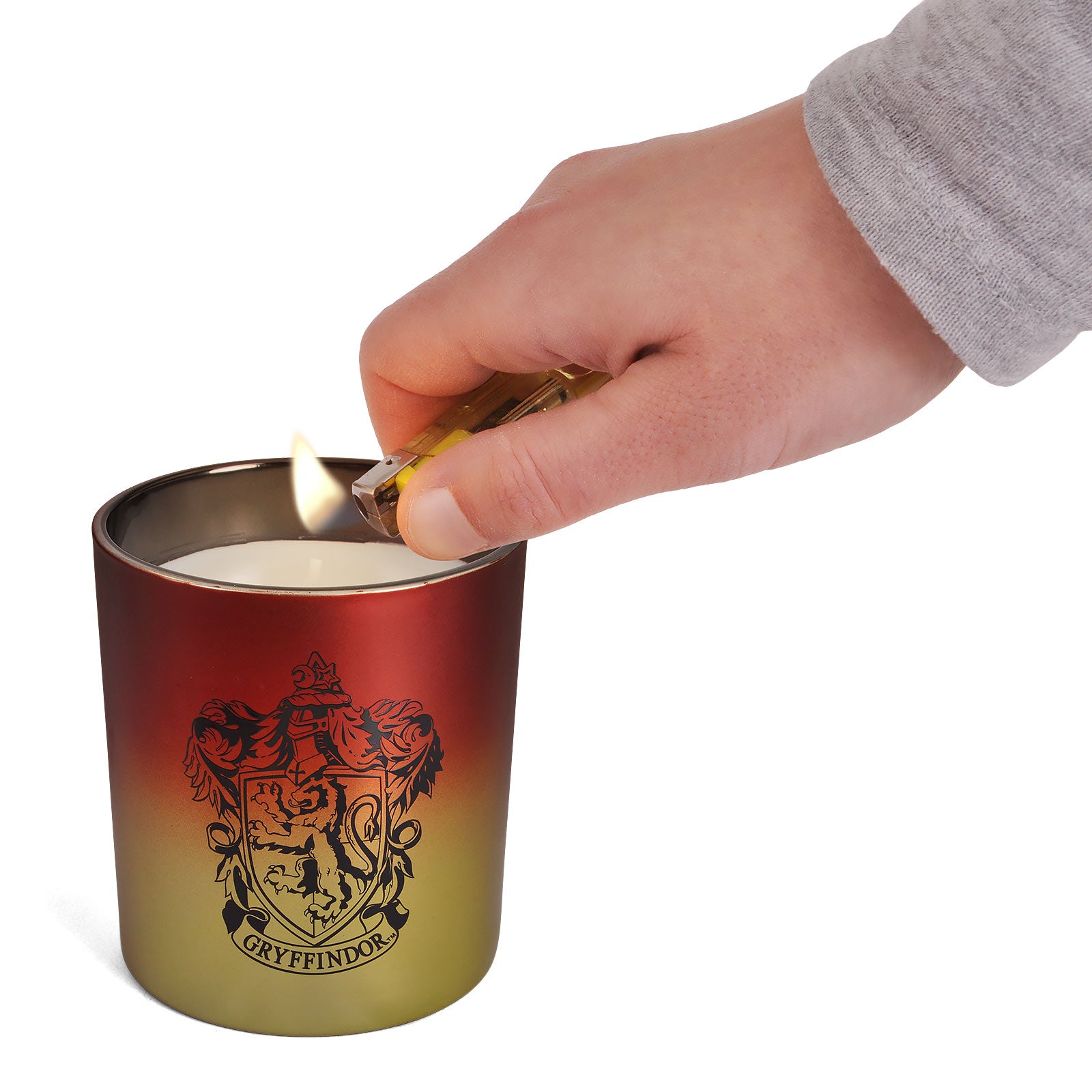 Produktbild Harry Potter - Gryffindor Wappen Kerze im Glas