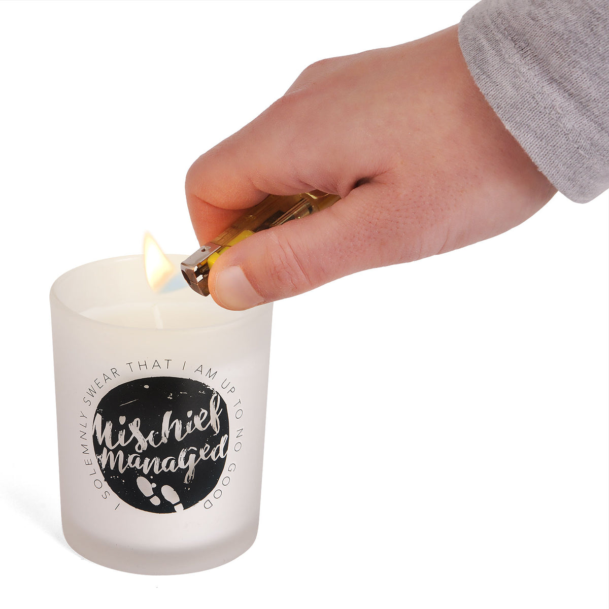 Produktbild Harry Potter - Mischief Managed Kerze im Glas