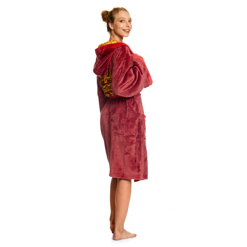 Produktbild Harry Potter - Gryffindor Wappen Bademantel rot