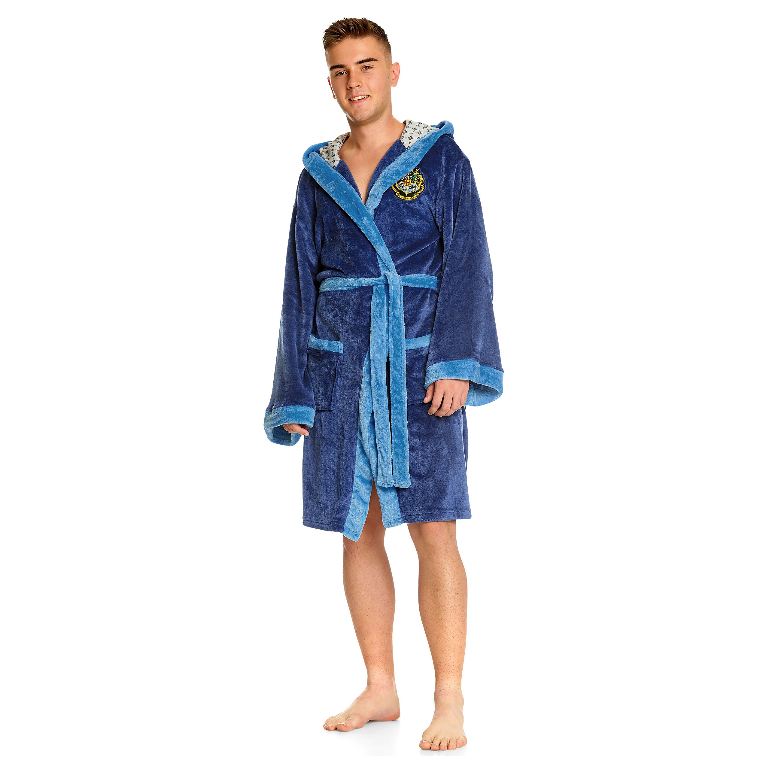 Produktbild Harry Potter - Ravenclaw Wappen Bademantel blau