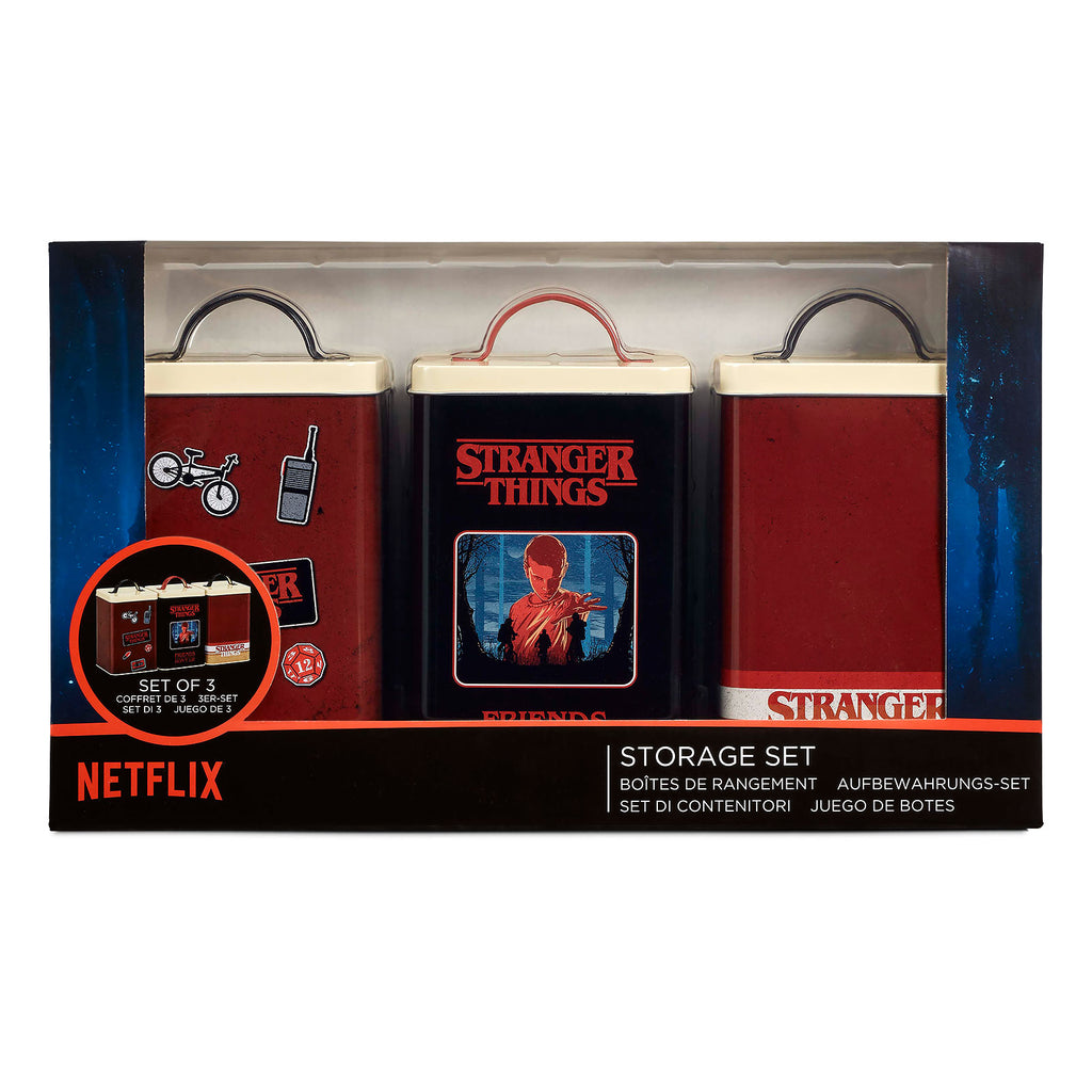 Produktbild Stranger Things - Retro Dosen Set