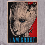 Produktbild Guardians of the Galaxy - I Am Groot T-Shirt Damen grau