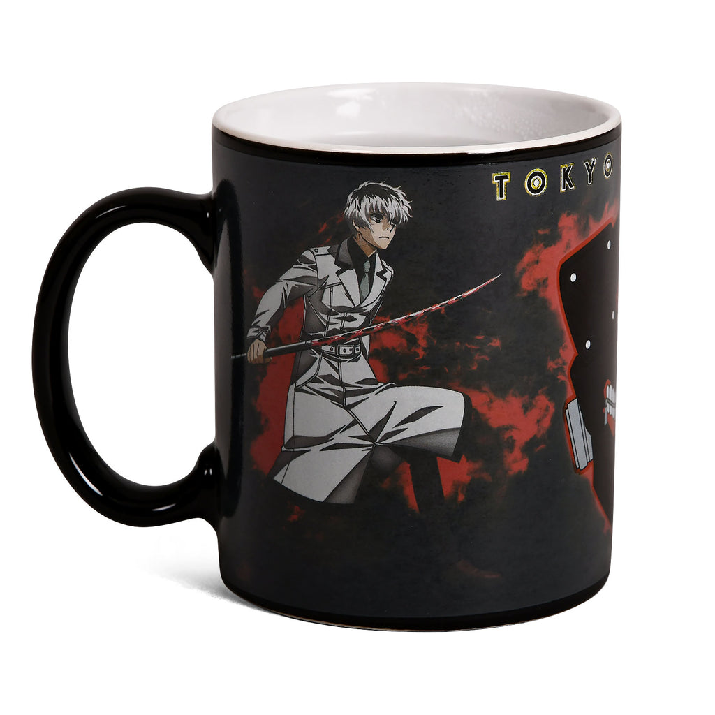 Produktbild Tokyo Ghoul - Kaneki Mask Thermoeffekt Tasse