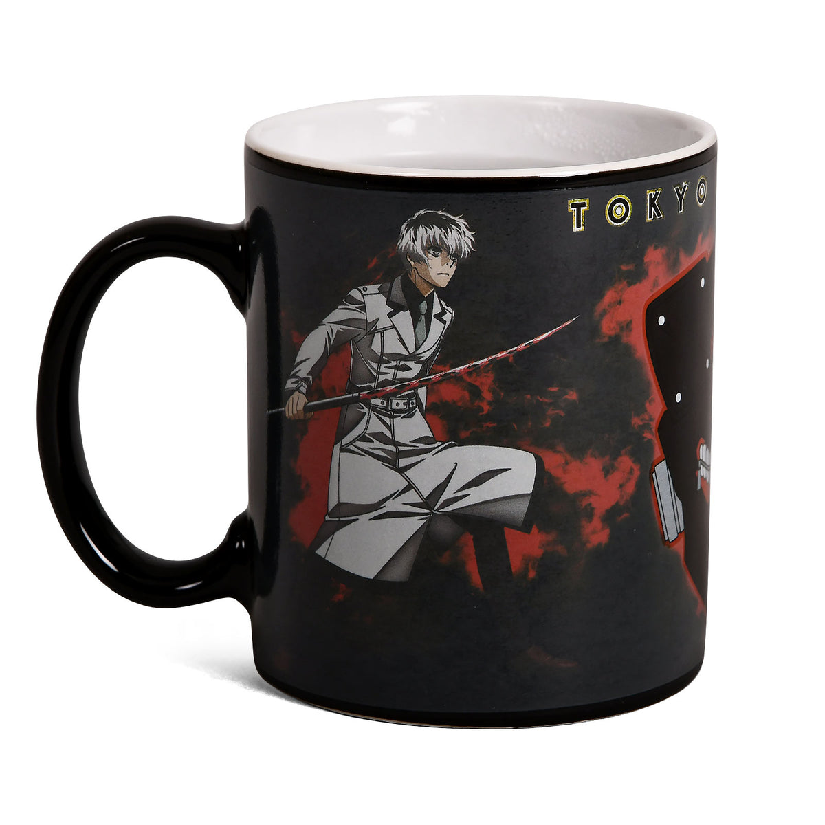 Produktbild Tokyo Ghoul - Kaneki Mask Thermoeffekt Tasse