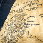 Produktbild Der Herr der Ringe - Mittelerde Karte Flauschdecke mit Teddyfell
