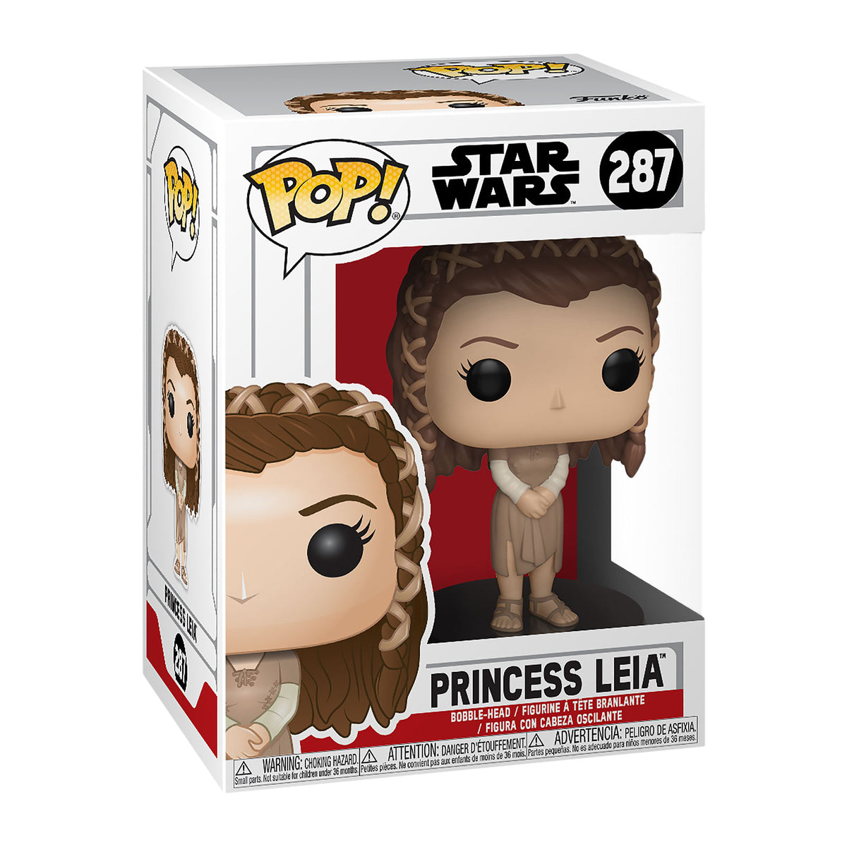 Produktbild Star Wars - Prinzessin Leia Funko Pop Wackelkopf-Figur
