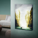 Produktbild Der Herr der Ringe - Argonath Wandbild mit Licht