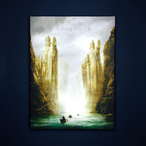 Produktbild Der Herr der Ringe - Argonath Wandbild mit Licht