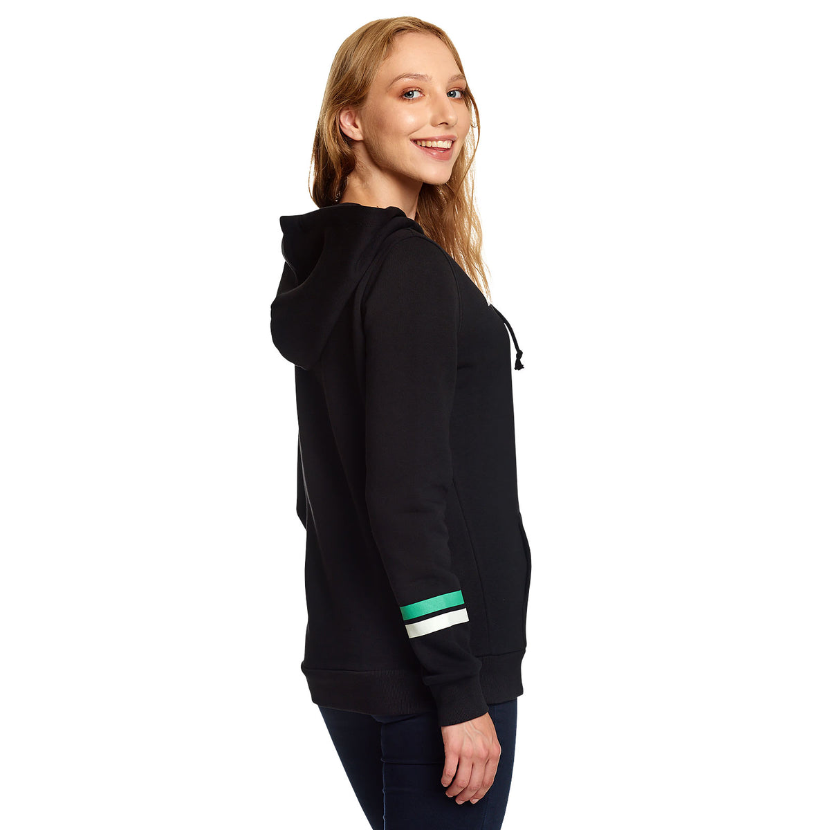 Produktbild Harry Potter - Slytherin Hogwarts Alumni Hoodie Damen schwarz
