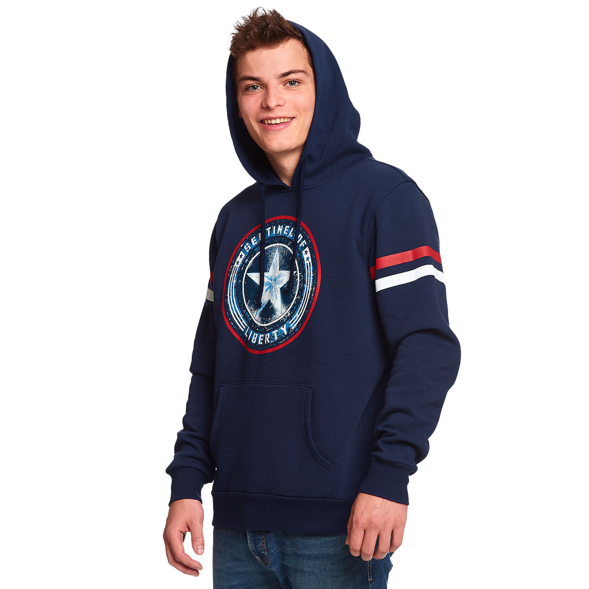 Produktbild Captain America - Sentinel of Liberty Hoodie blau