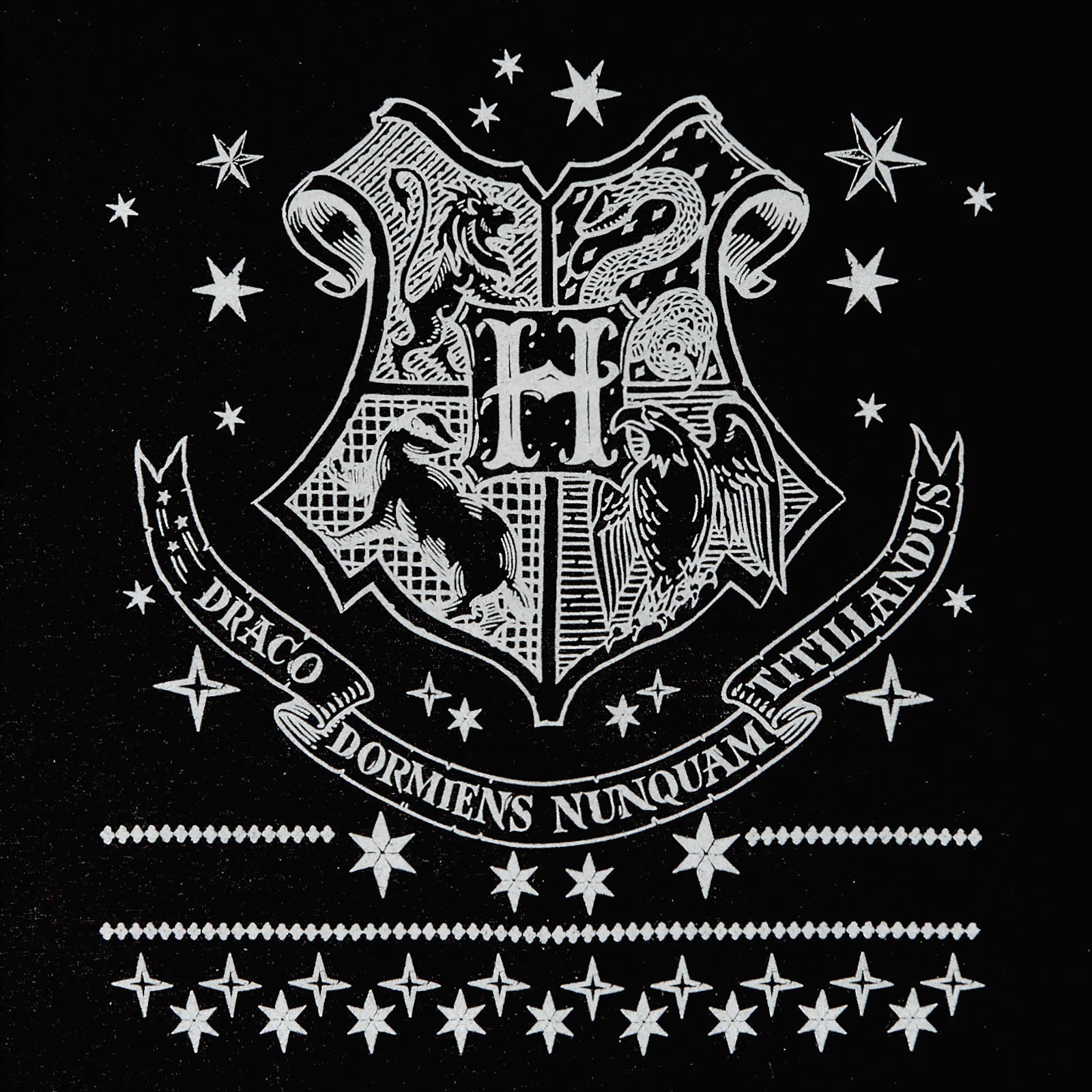 Produktbild Harry Potter - Hogwarts Wappen Sweater schwarz