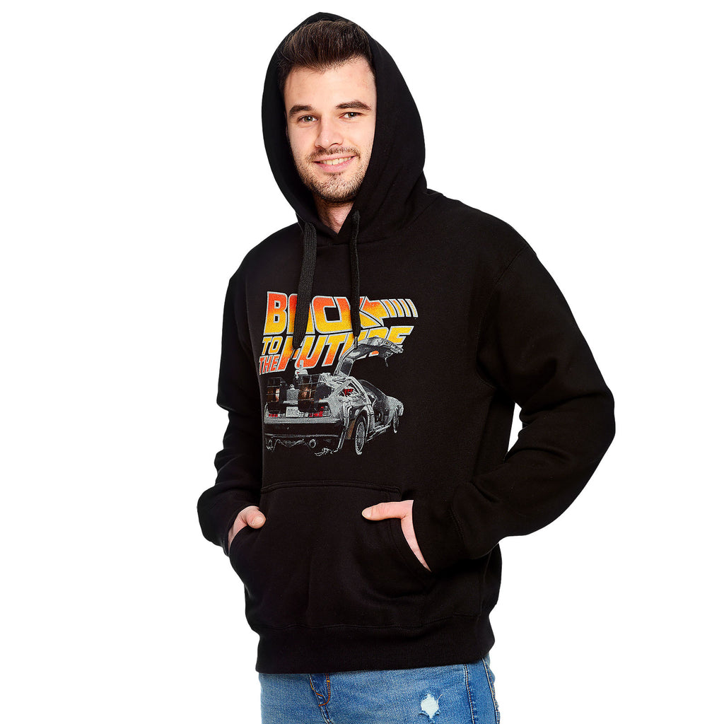 Produktbild Zurück in die Zukunft - DeLorean Hoodie schwarz