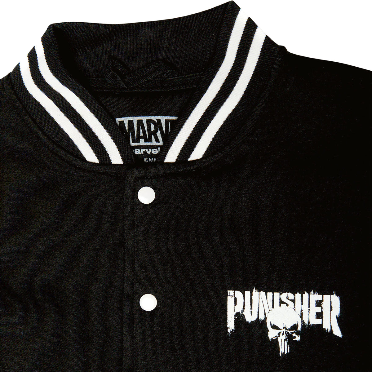 Product image Punisher - Blood Skull College Jacket black-white