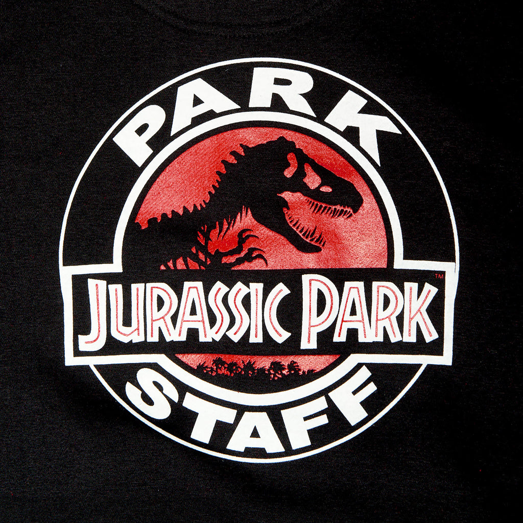 Produktbild Jurassic Park - Park Staff College Jacke schwarz-rot