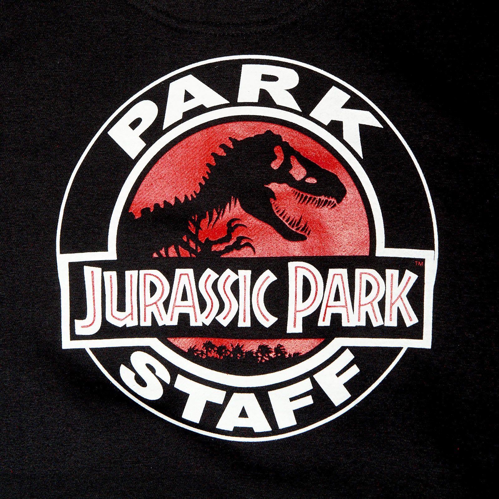 Produktbild Jurassic Park - Park Staff College Jacke schwarz-rot