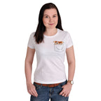 Produktbild Gremlins - Pocket Gizmo T-Shirt Damen weiß