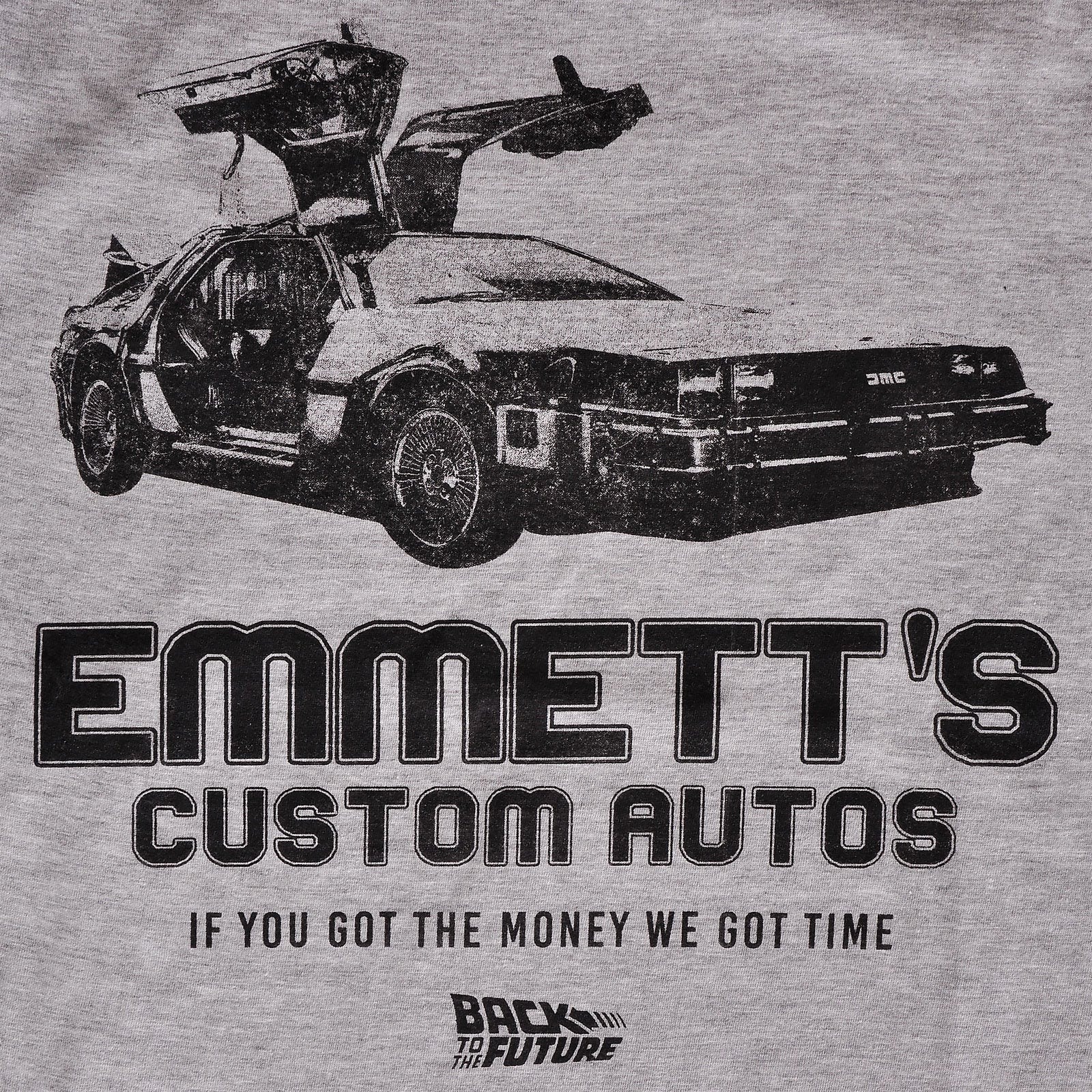 Produktbild Zurück in die Zukunft - Emmett's Custom Autos T-Shirt grau