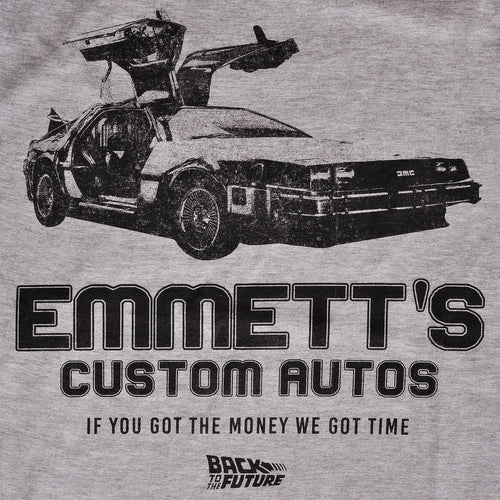 Product image Back to the Future - Emmett's Custom Autos T-Shirt grey