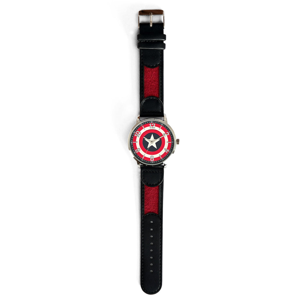 Produktbild Captain America - Shield Logo Armbanduhr