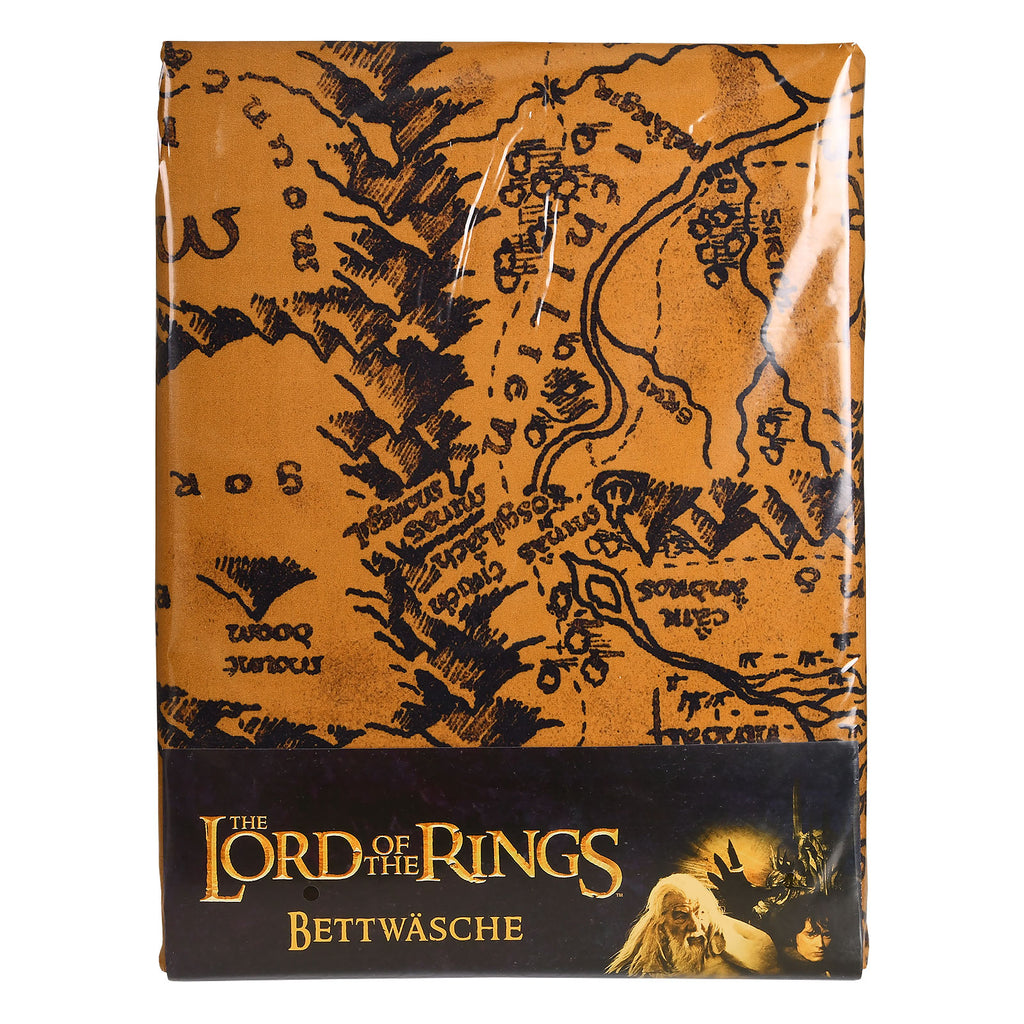 Produktbild Der Herr der Ringe - Mittelerde Karte Bettwäsche