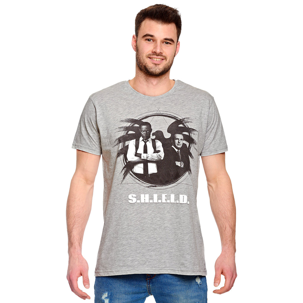 Produktbild Captain Marvel - S.H.I.E.L.D. Agents T-Shirt grau