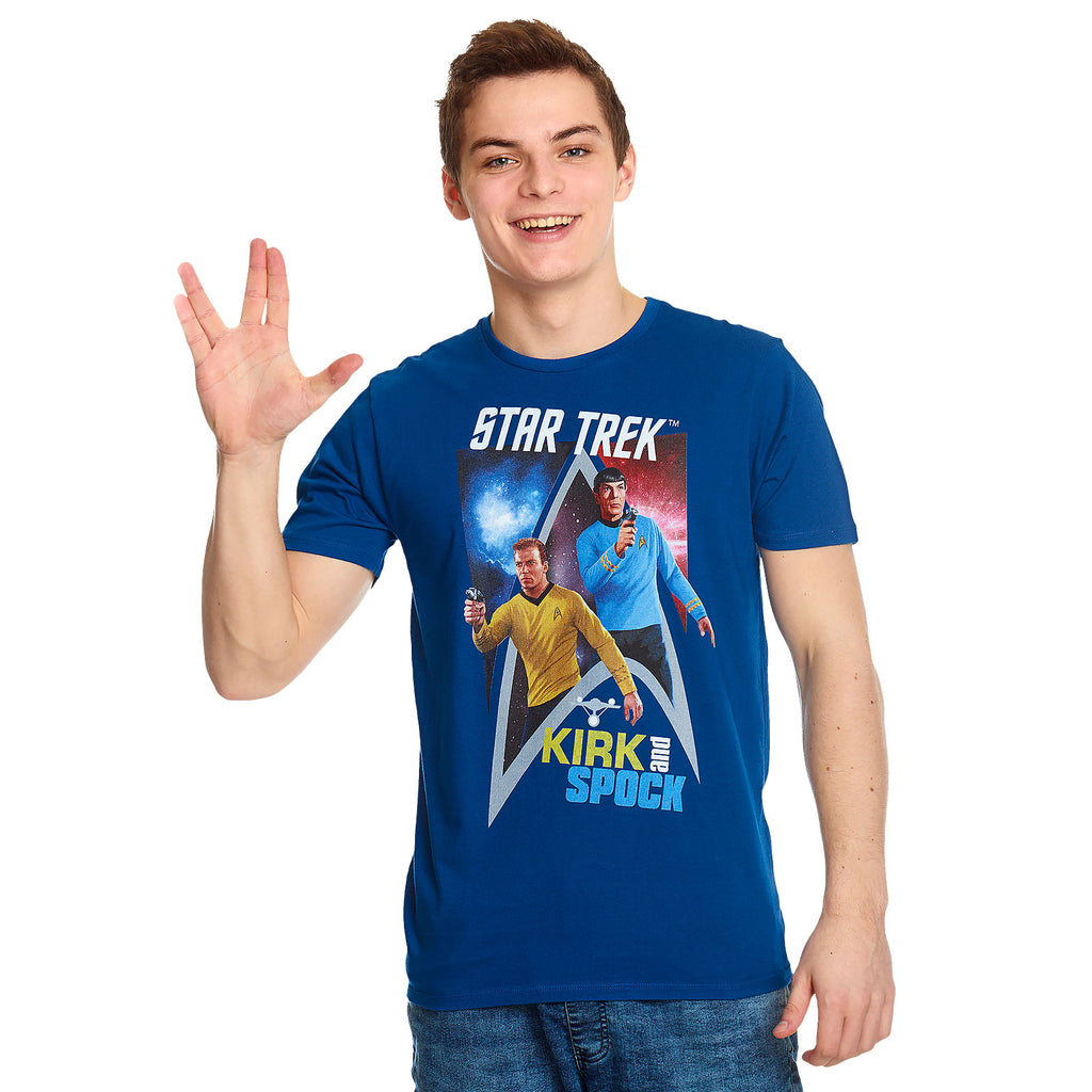 Produktbild Star Trek - Kirk & Spock T-Shirt blau