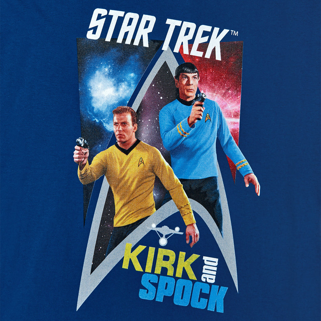 Produktbild Star Trek - Kirk & Spock T-Shirt blau