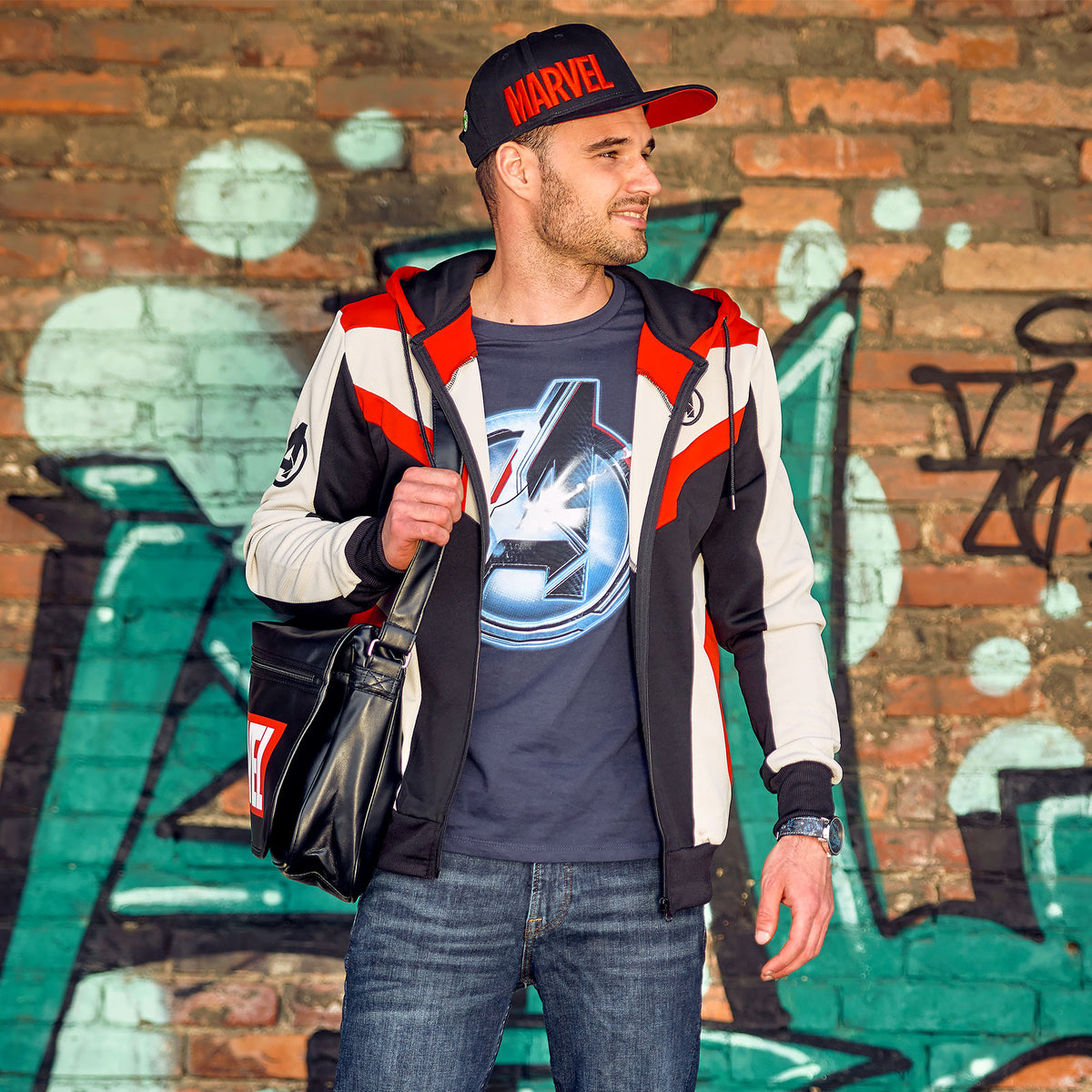 Produktbild Avengers - Endgame Logo T-Shirt blau