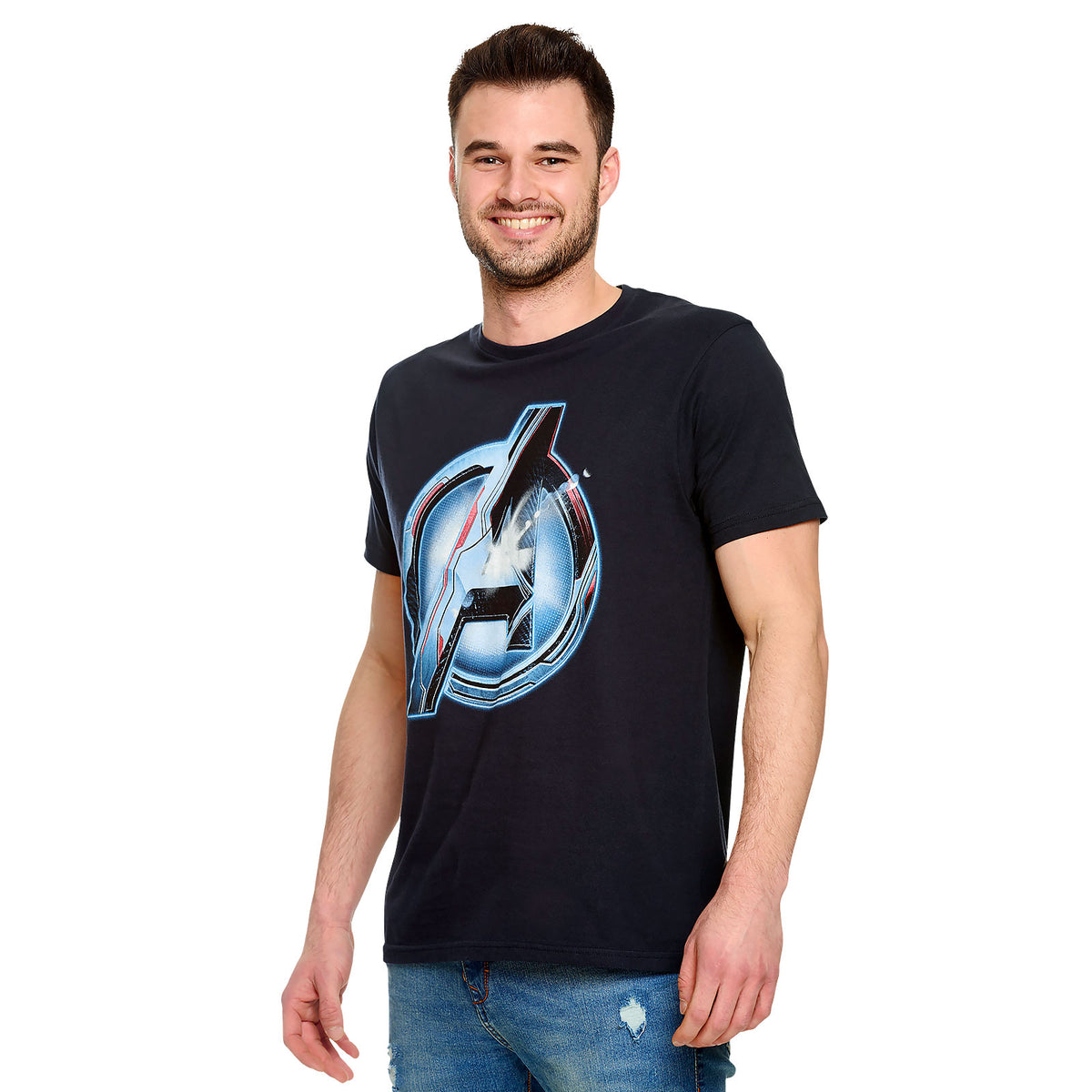 Produktbild Avengers - Endgame Logo T-Shirt blau