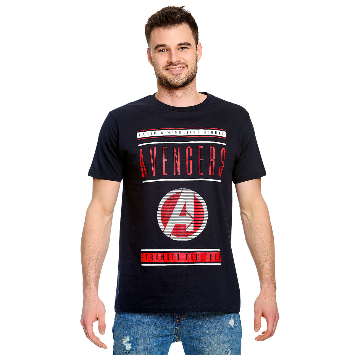 Produktbild Avengers - Stronger Together T-Shirt blau
