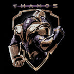 Produktbild Avengers - Thanos Crest T-Shirt schwarz