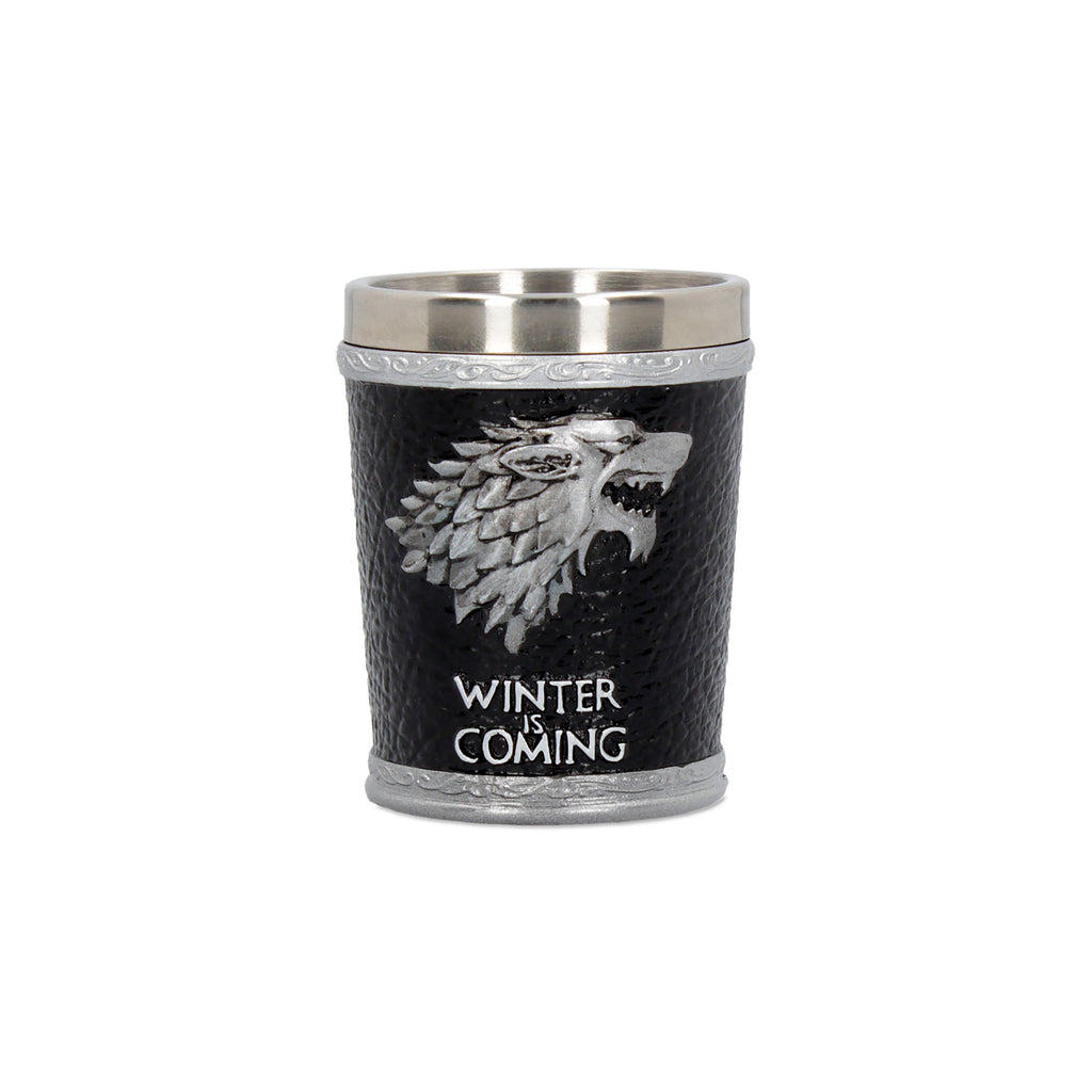 Produktbild Game of Thrones - House Stark Wappen Shot Glas