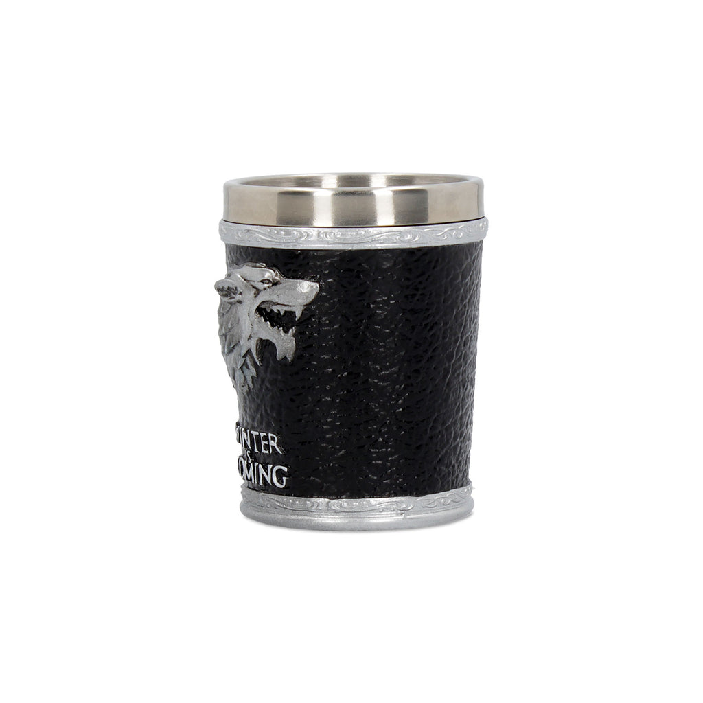 Produktbild Game of Thrones - House Stark Wappen Shot Glas