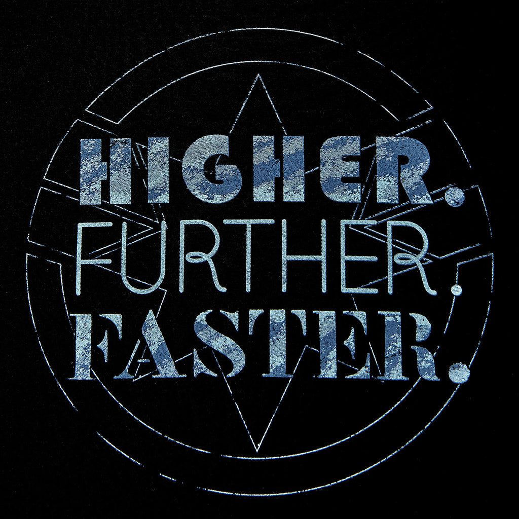 Produktbild Captain Marvel - Higher Further Faster T-Shirt schwarz