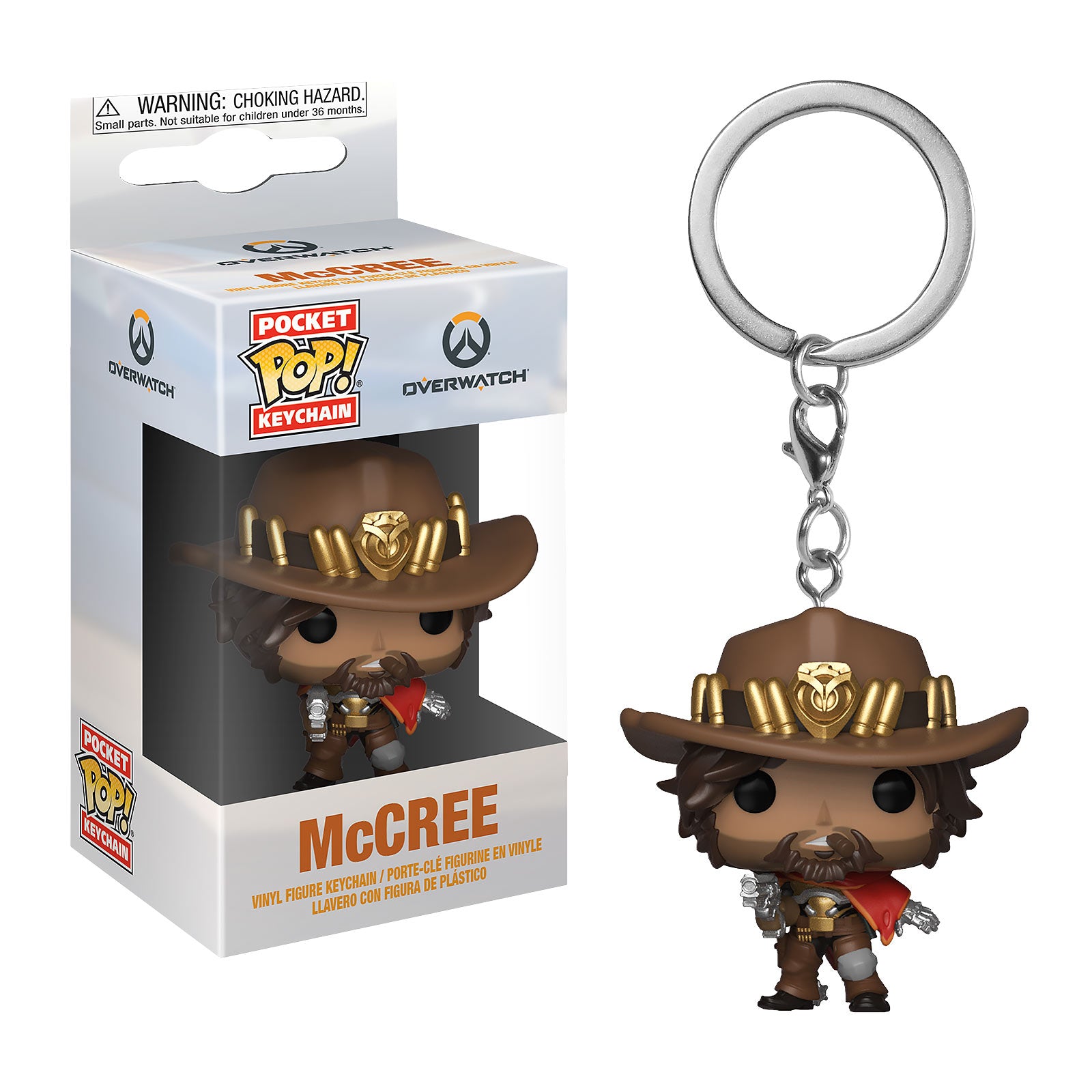 Produktbild Overwatch - McCree Funko Pop Schlüsselanhänger
