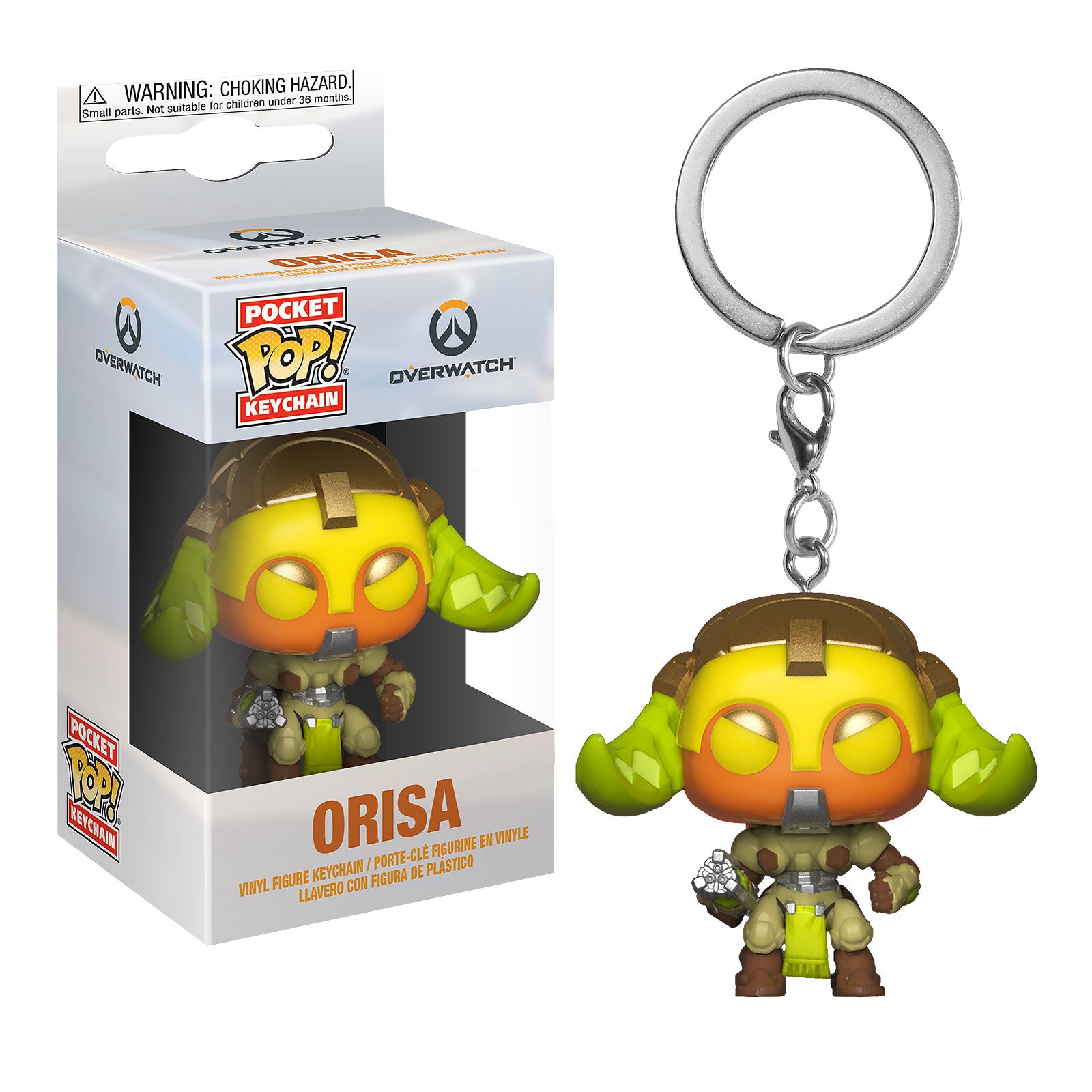 Produktbild Overwatch - Orisa Funko Pop Schlüsselanhänger