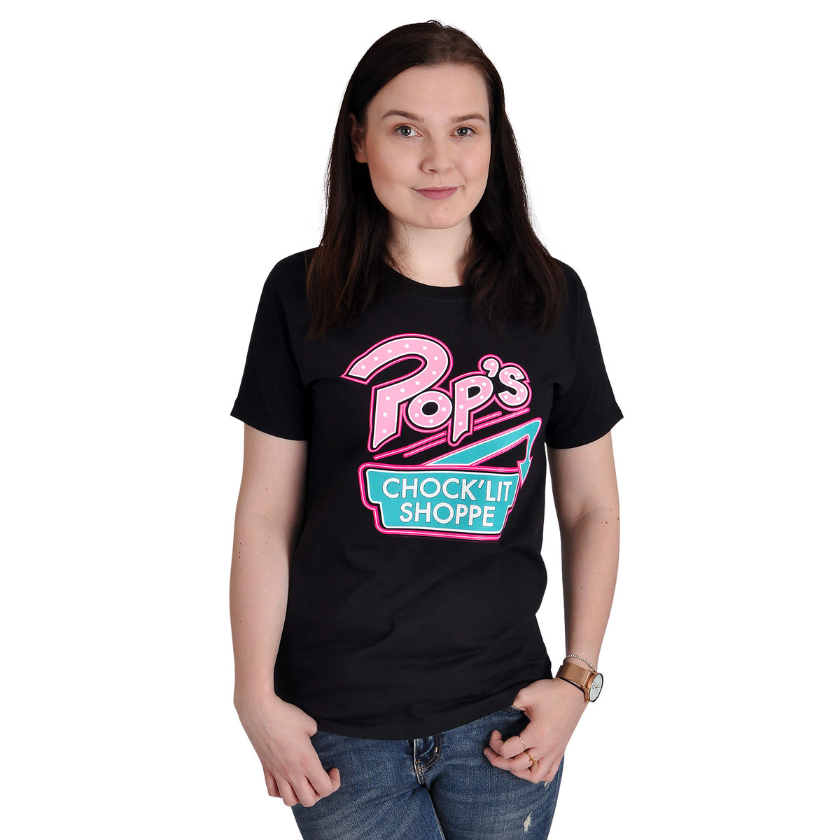 Produktbild Riverdale - Pop's Chock'lit Shoppe T-Shirt schwarz