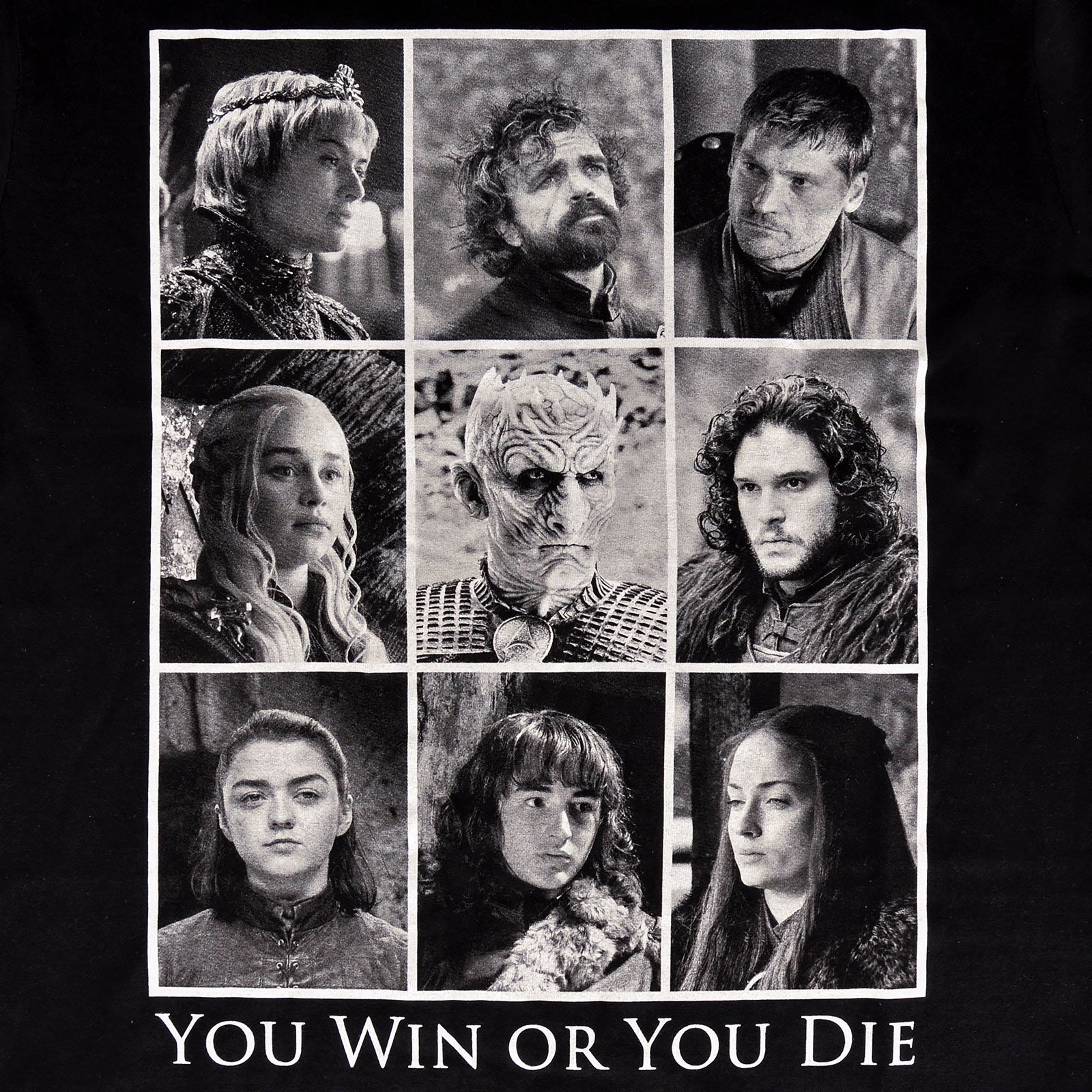 Produktbild Game of Thrones - You Win or You Die T-Shirt schwarz